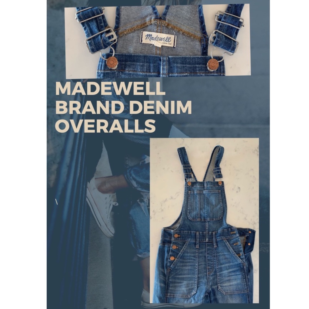 Madewell Denim full-length Overalls!